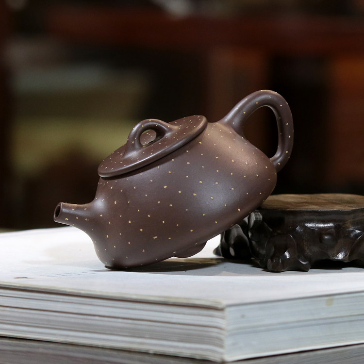 宜兴原矿紫泥小石紫砂壶徐秀棠徒弟万陶纯手工功夫茶壶