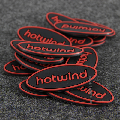 pvc软胶标牌定制 橡胶标牌 服装皮标定做 皮标签 硅胶标签制作