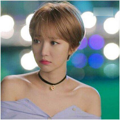 女短发 蓬松 她很漂亮高俊熙同款 时尚女生帅气bobo头 - 香香公主时尚