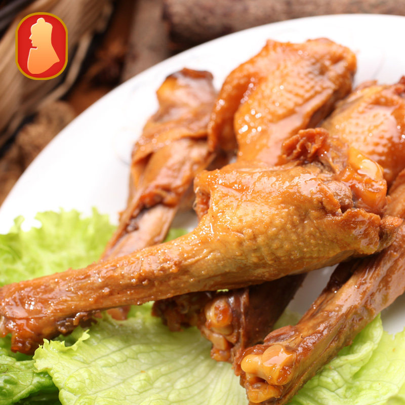 鸭腿老李五香桥墩古镇卤味1只装鸭肉类卤制鸭肉零食