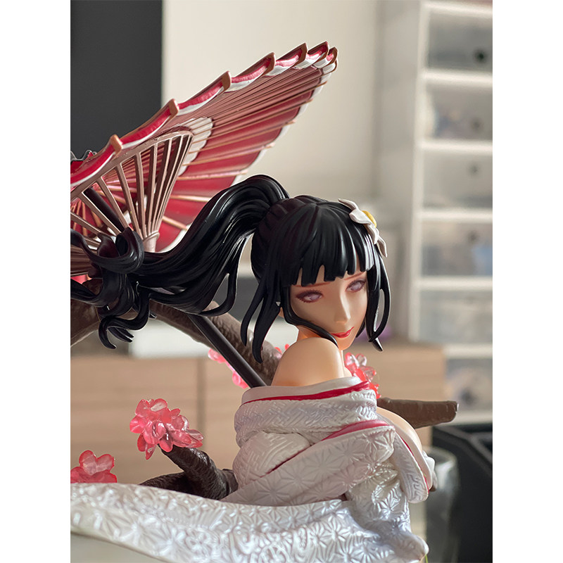 yygk火影忍者优米yomi雏田日向雏田花嫁白无垢gk手办雕像优米雏田-mc