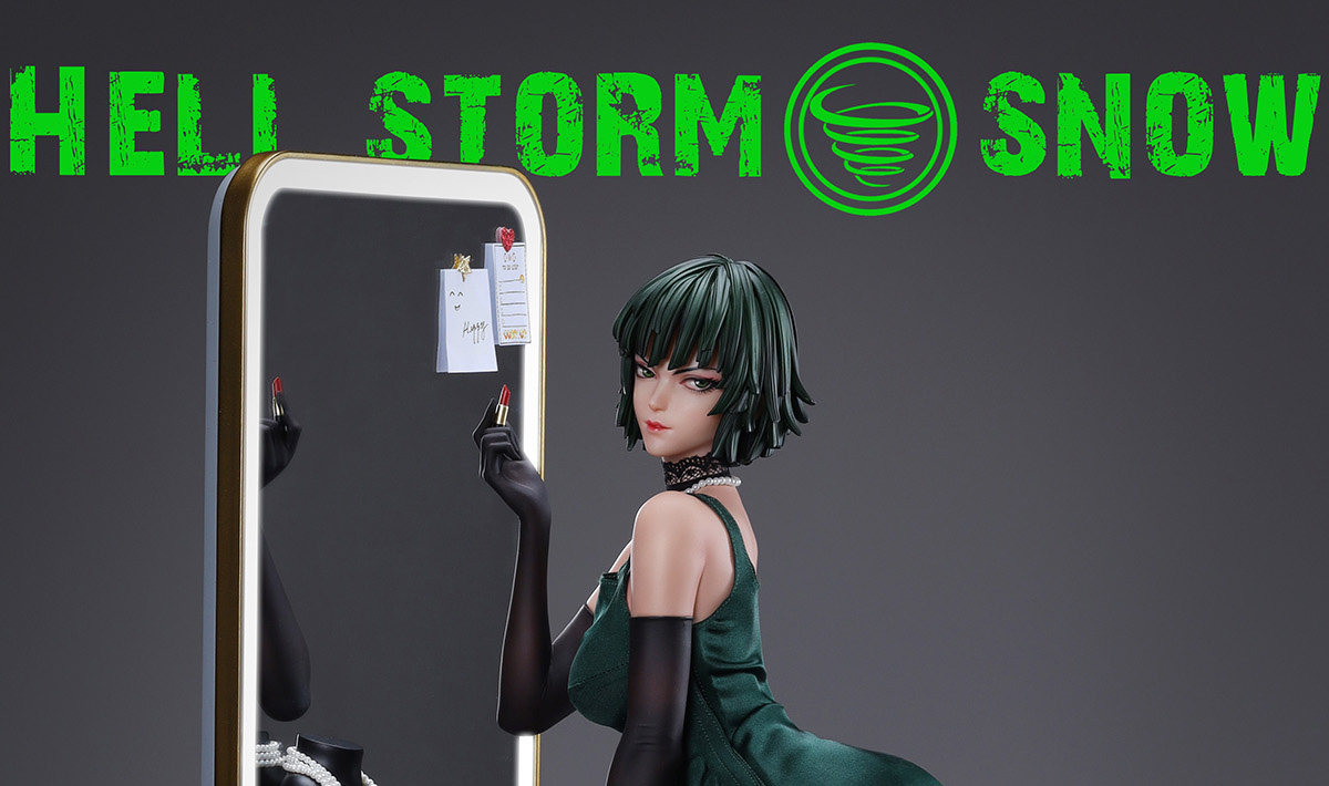 yygk 绿叶吹雪一拳超人地狱吹雪可月兑地狱吹雪雕像手办-mc母婴网