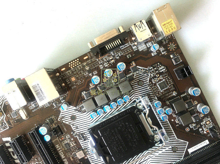 一年保msi/微星 h110m pro-d 1151针h110主板 ddr4支持6/7代cpu