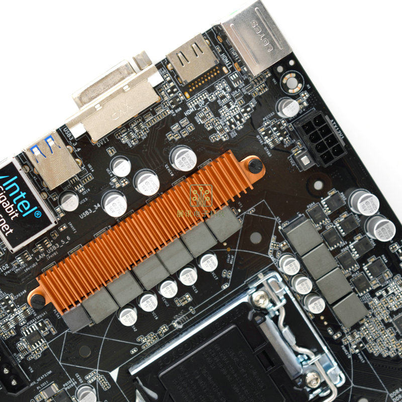 h170华擎pro4s主板1151针ddr4m2atx大板支持主板