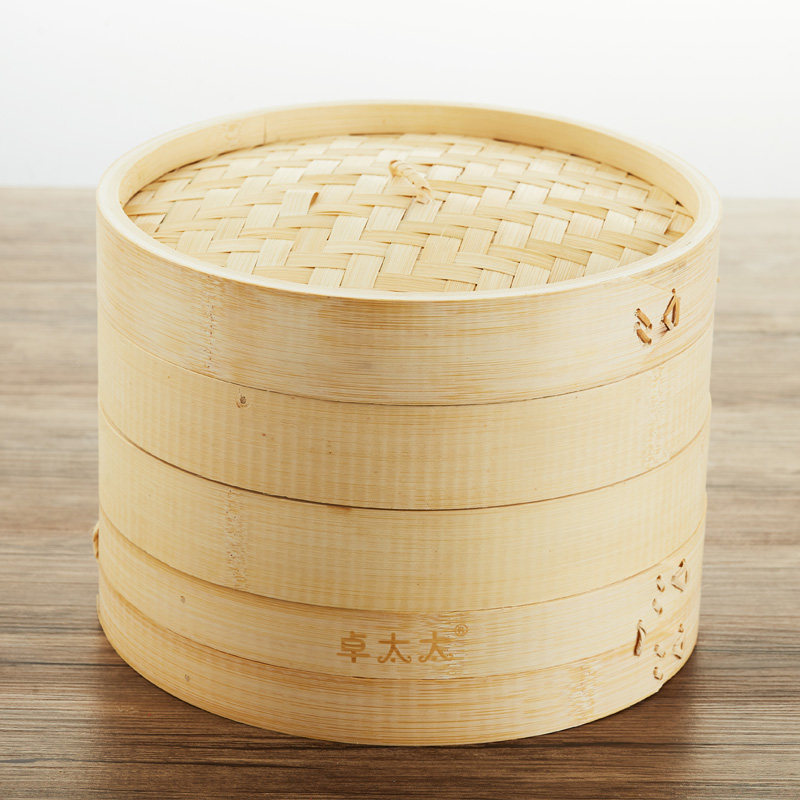 天然竹制加高圈加深垫高竹蒸笼推荐