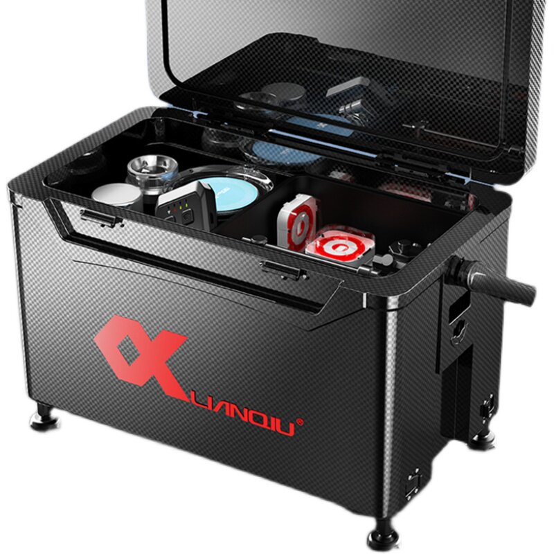 连球碳素钓箱碳纤维垂钓超轻轻便小钓箱野钓多功能钓箱