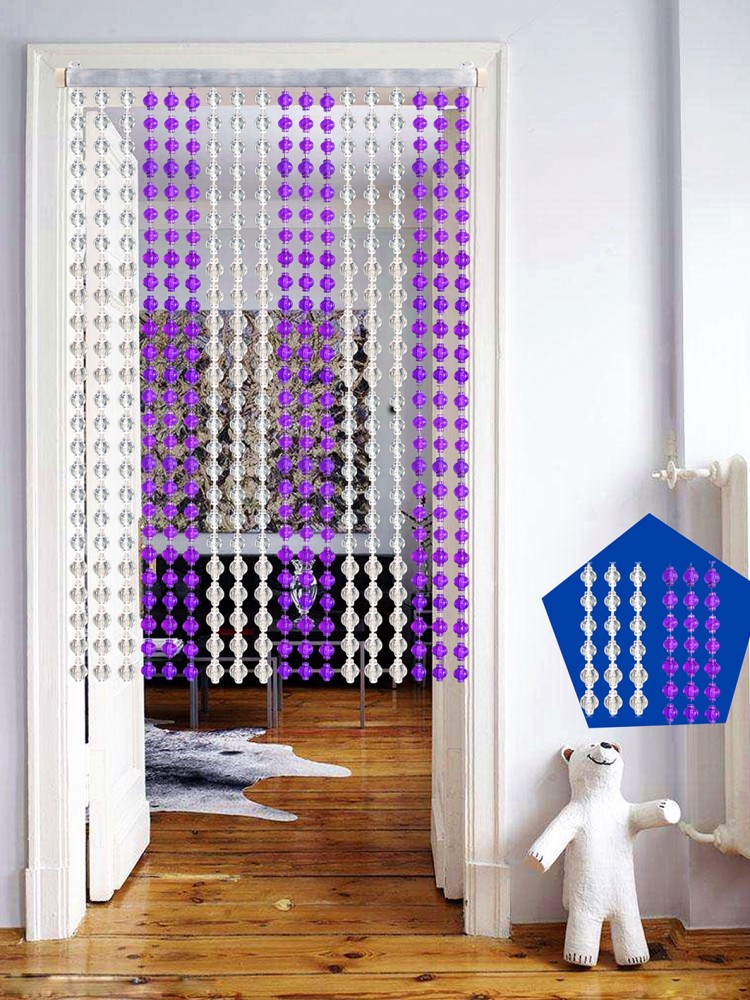 夏季门帘防蚊外用串珠珠珠帘子家用水晶珠帘