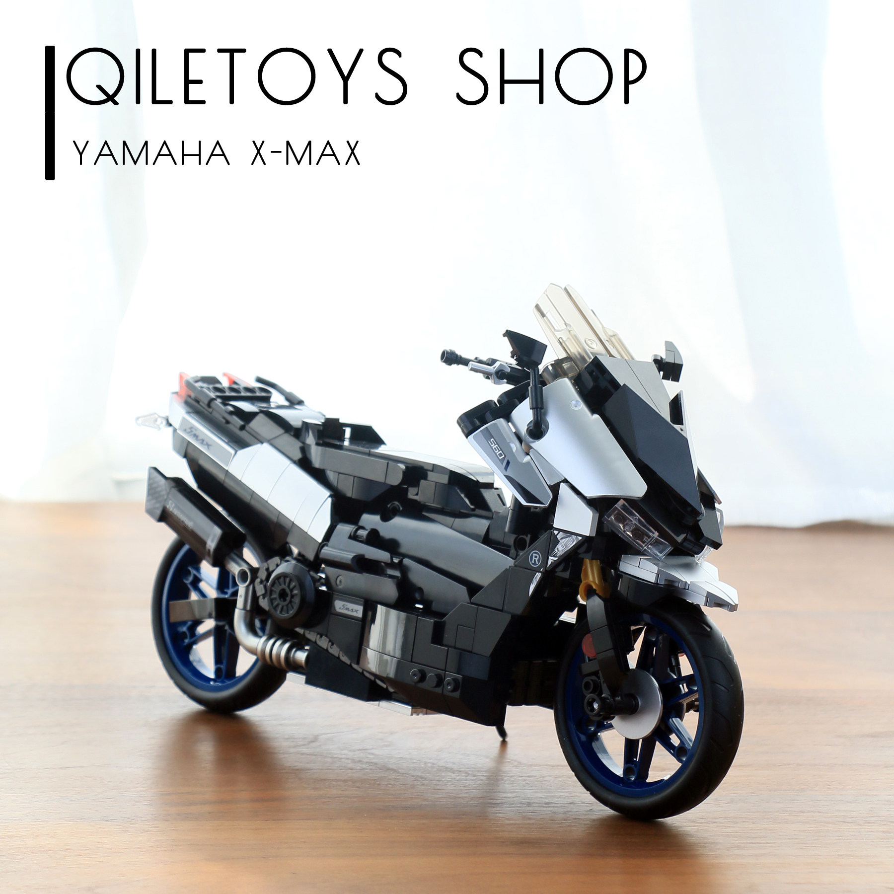 乐高moc本田ktm摩托车雅马哈杜卡迪儿童生日礼物塑料积木