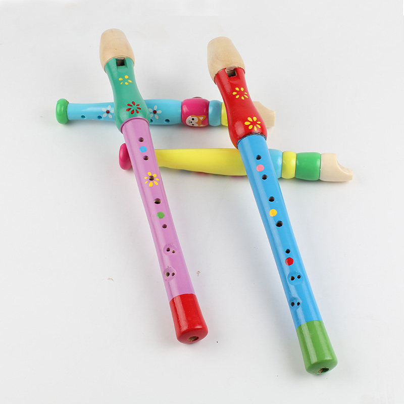 儿童塑料竖笛吹笛子乐器音乐益智宝宝发声婴儿吹奏玩具