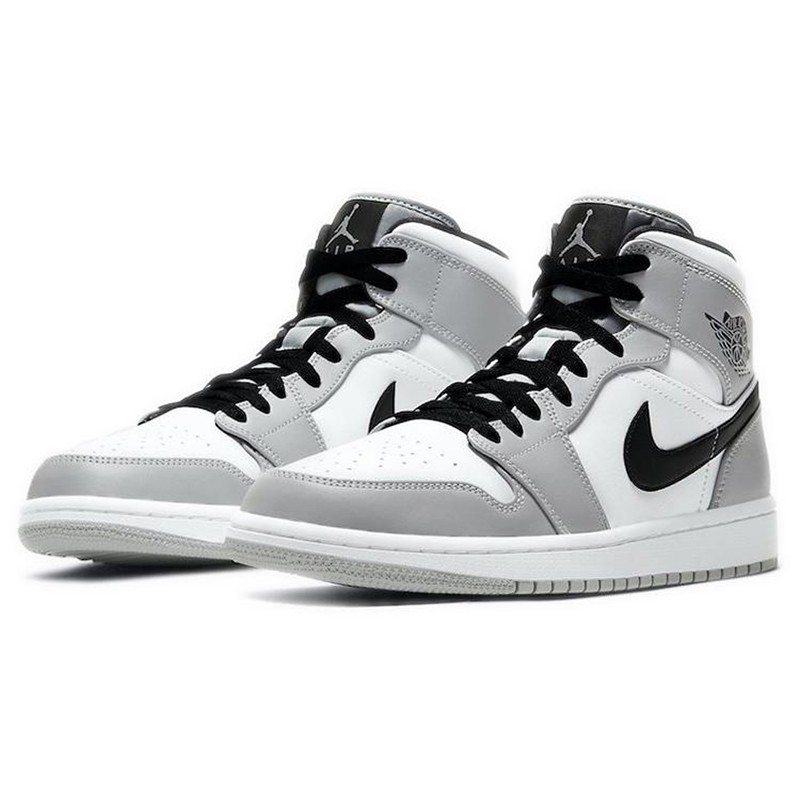 aj高帮1mid碎乔橙扣灰黑影子烟灰花粉男鞋高帮鞋