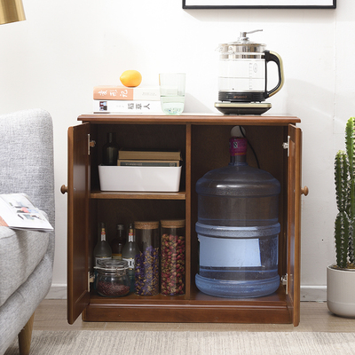 水柜实木办公室收纳整装简约客厅厨房储物柜碗柜饮水