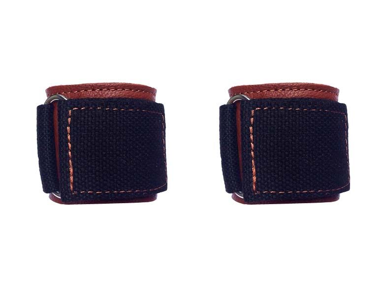 牛皮护腕运动加压护腕预防扭伤举重卧推健身助力绷带绑带