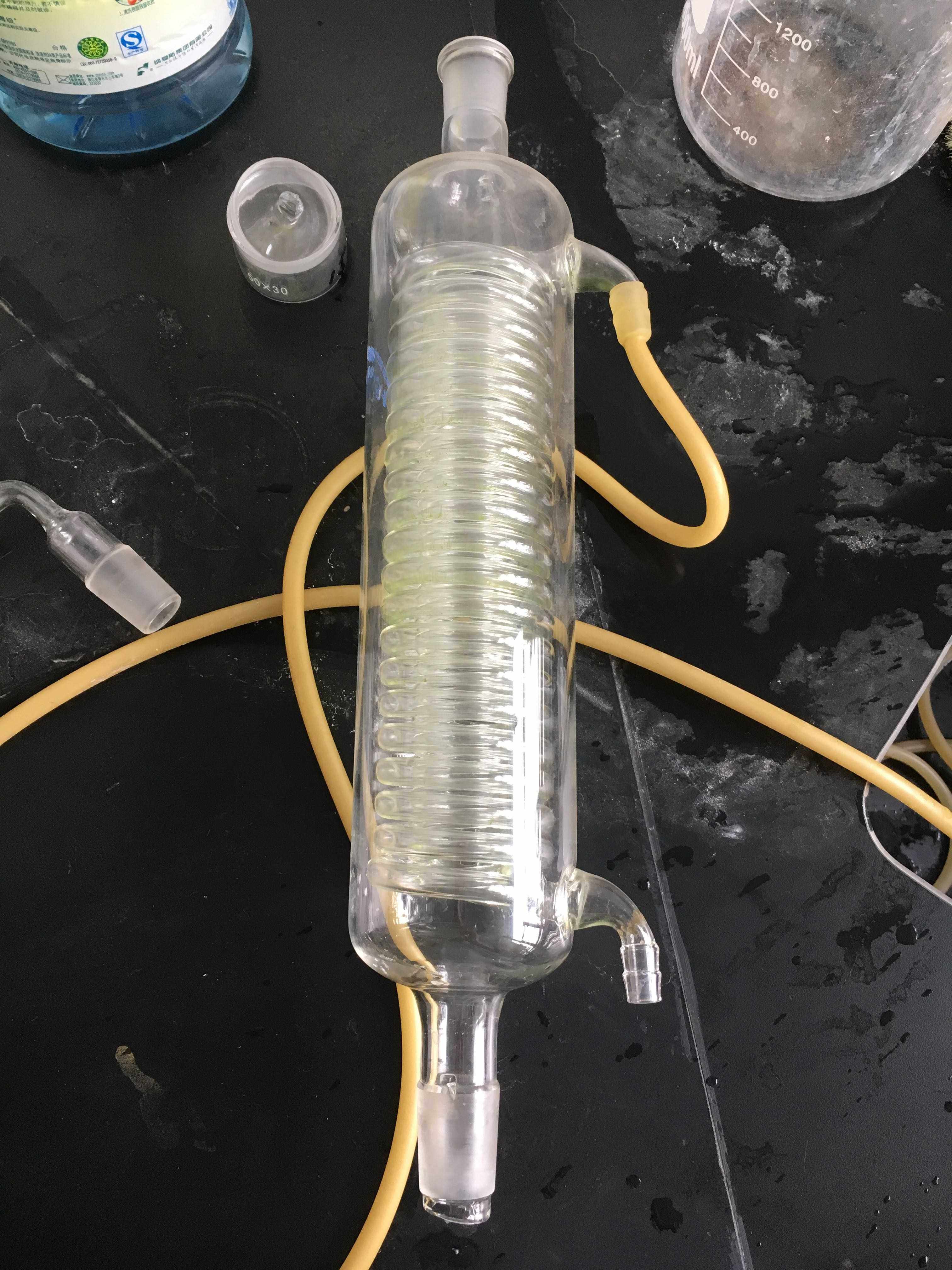 冷凝re52aare5299回流冷凝器旋转蒸发仪器玻璃配件教学仪器