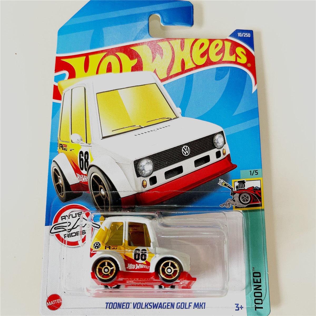 hotwheels风火轮小跑跑车2022fa大众高尔夫volkswagengolfmk1车模