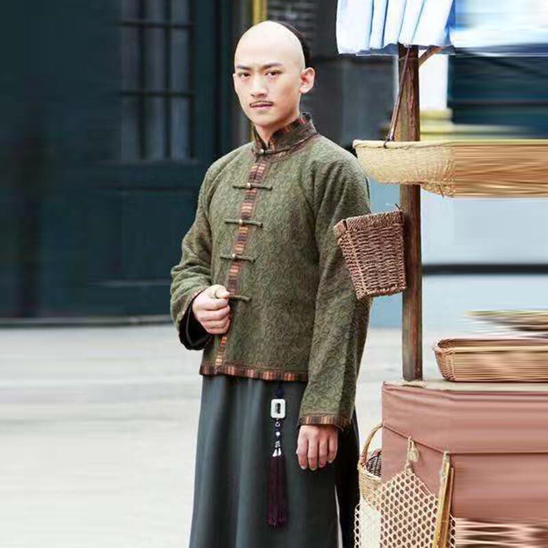 黄飞鸿师傅同款晚清民国影视古装武侠公子少爷民族服装