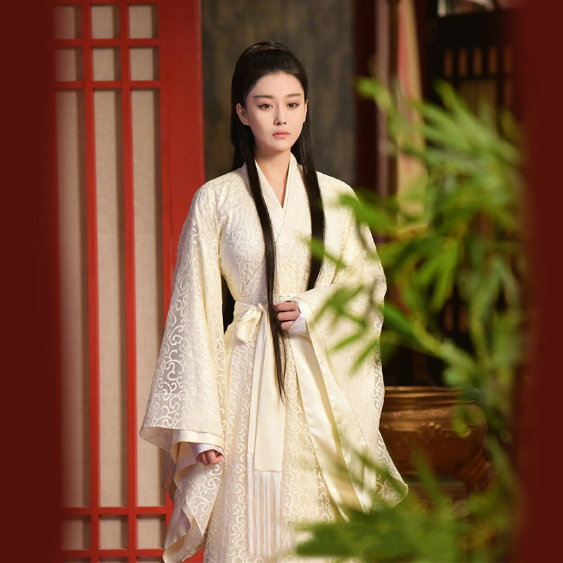 影视古装思美人张馨予莫愁女同款唐风汉演出侠女民族服装