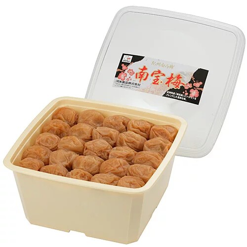 日本和歌山纪州南高蜂蜜腌制梅子盐分拌饭料南梅类制品