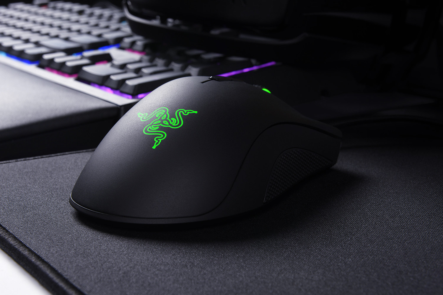 razer雷蛇炼狱蝰蛇精英电竞rgb有线电脑游戏鼠标有线鼠标