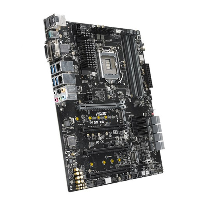 asus华硕p10sws1200v5单路工作站主板lga1151盒装主板