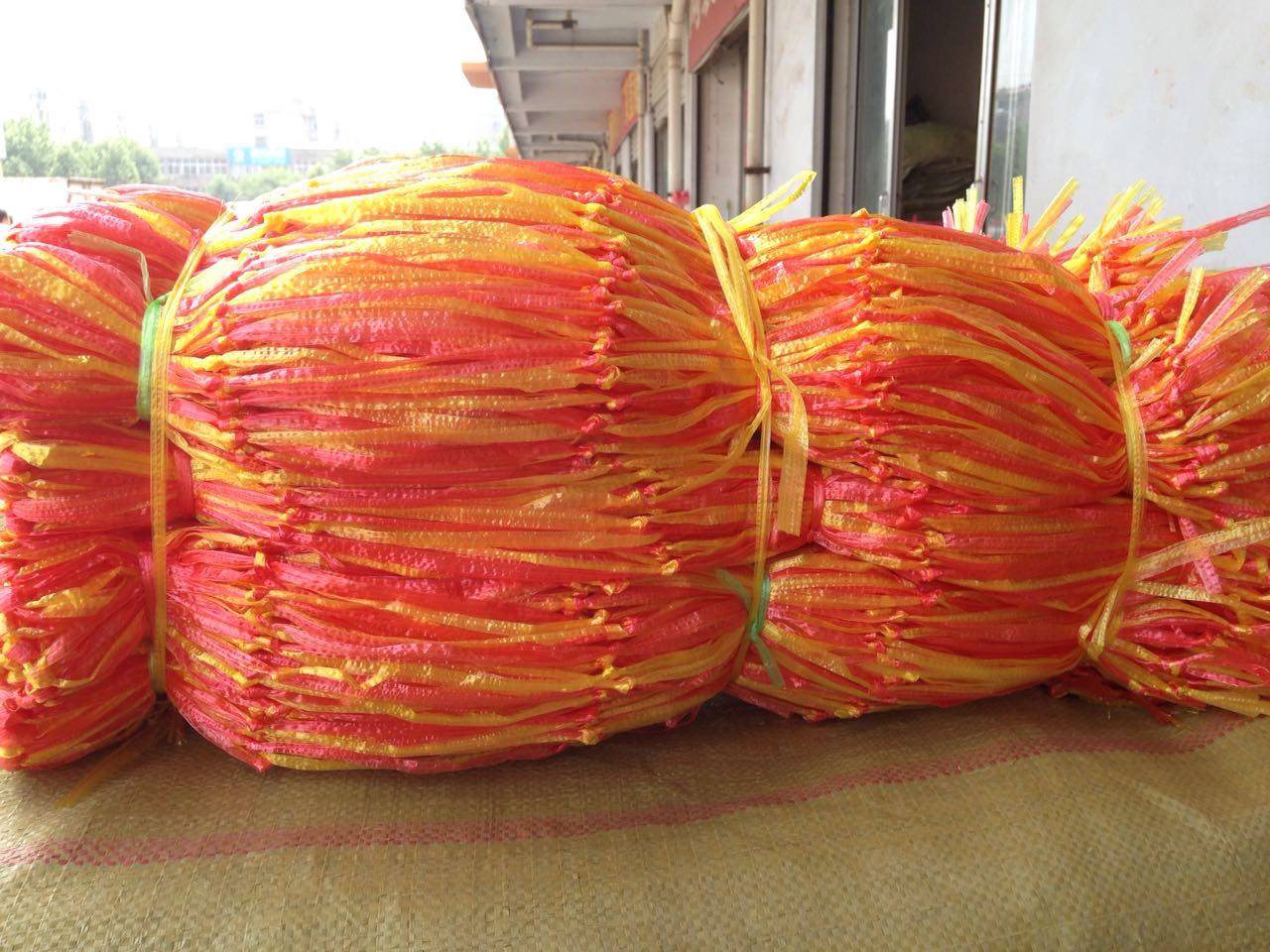 西瓜网兜网袋水果网套吊西瓜绳手提编织袋尼龙扎口绳网子批发包邮