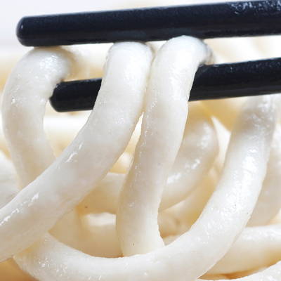 海鱼之郎制品闸坡码头冷冻鱼面400g爽口汤面火锅面条