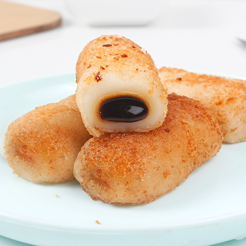 阿诺爆浆糍粑红糖夹心年糕网红流心糍小零食年糕