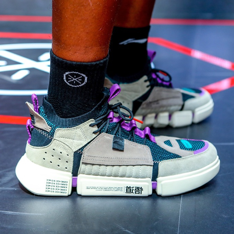 李宁悟道2ace巴黎时装周款中国潮流休闲鞋agbn069运动休闲鞋