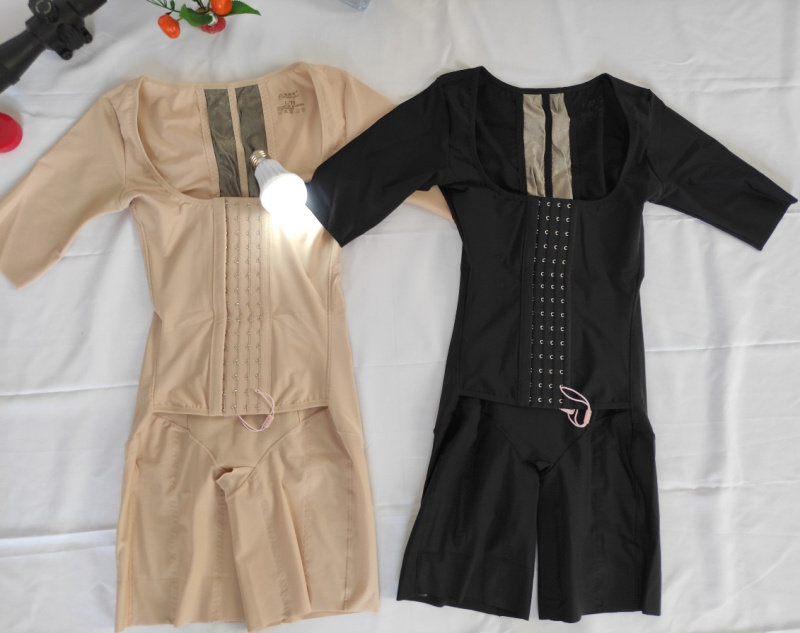 正品傲雪棋半腿腰封体雕c55030纤维收腰腹提塑身塑身连体衣