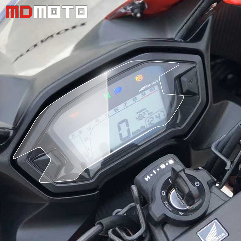 仪表适用于本田cbr500rcb500x贴纸摩托车保护保护贴贴膜盖帽配饰