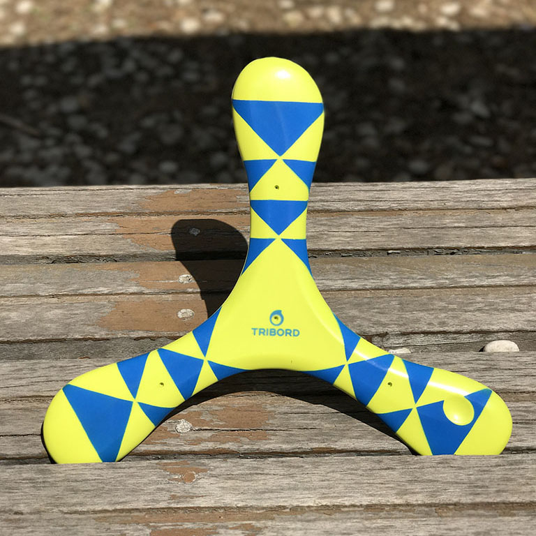 迪卡侬 儿童玩具户外回力镖 软飞盘右手三叶镖轻便成人回旋镖