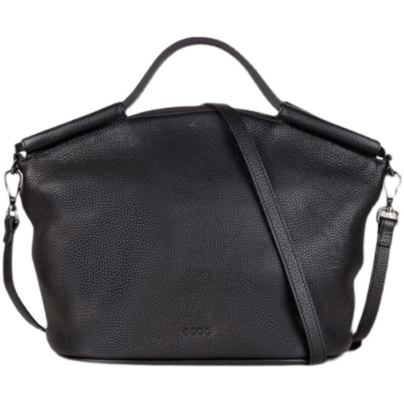 ecco爱步现货新款女士休闲拎包牛皮单肩斜挎包通用款女包