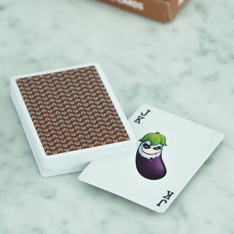 汇奇进口收藏创意花切扑克牌poopemoji大便便便魔术道具