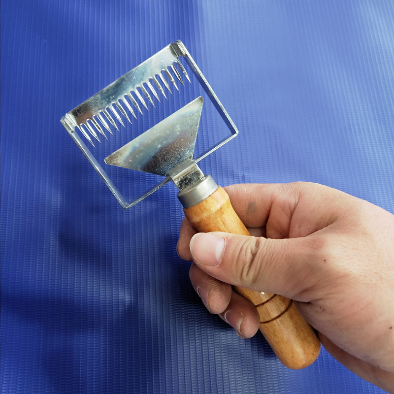 不锈钢针式割蜜刀多功能割蜜叉养蜂工具取蜂蜜刮刀蜜蜂蜂具包邮