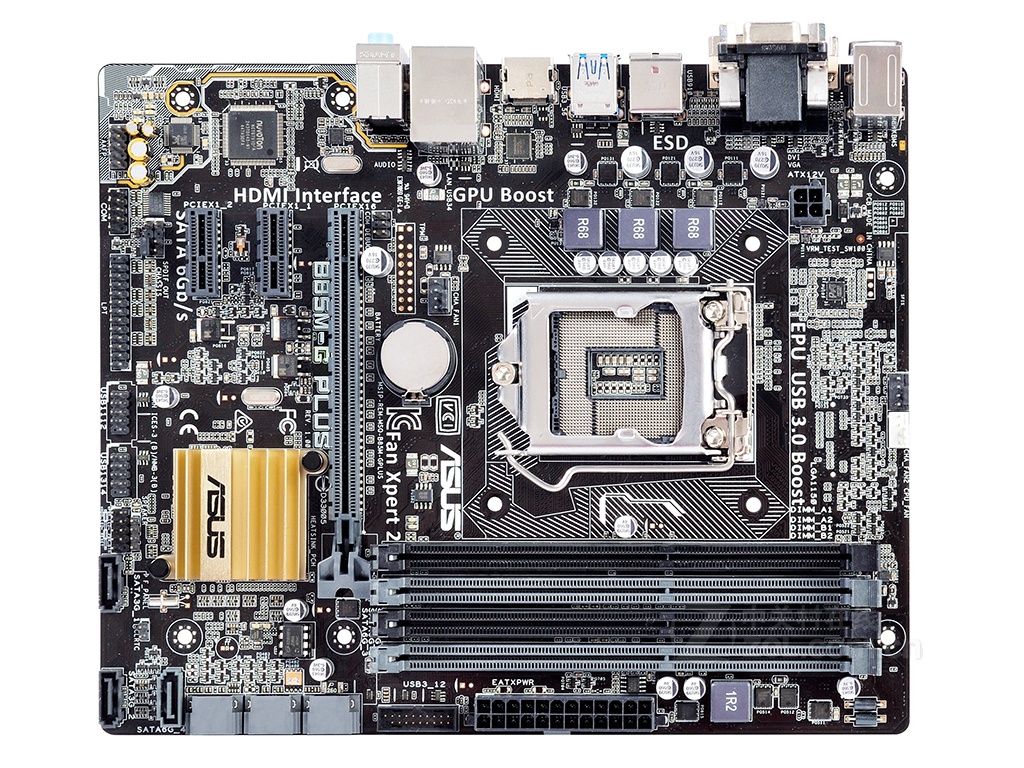 b85华硕gigabyte技嘉b85m-d3v微星小板主板1150针h81主板