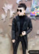 2020 winter trend men's personality slim down jacket Korean version of the British handsome mid-length fashion down jacket 2020 winter trend men's personality slim down jacket Korean version of the British handsome mid-length fashion down jacket