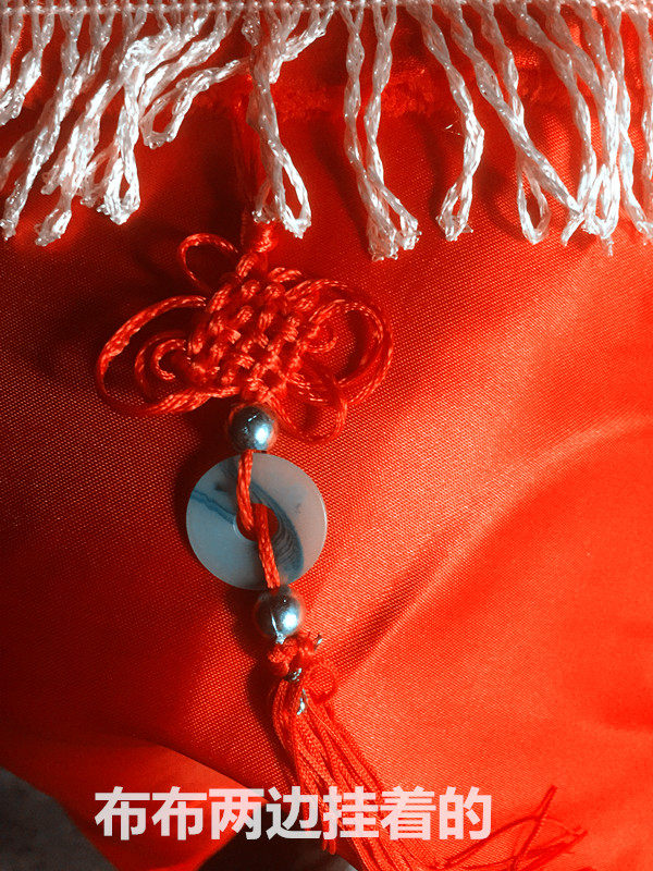 定制 特大双面上梁布四季发财布植绒横幅布招财旺财聚财 上梁红布