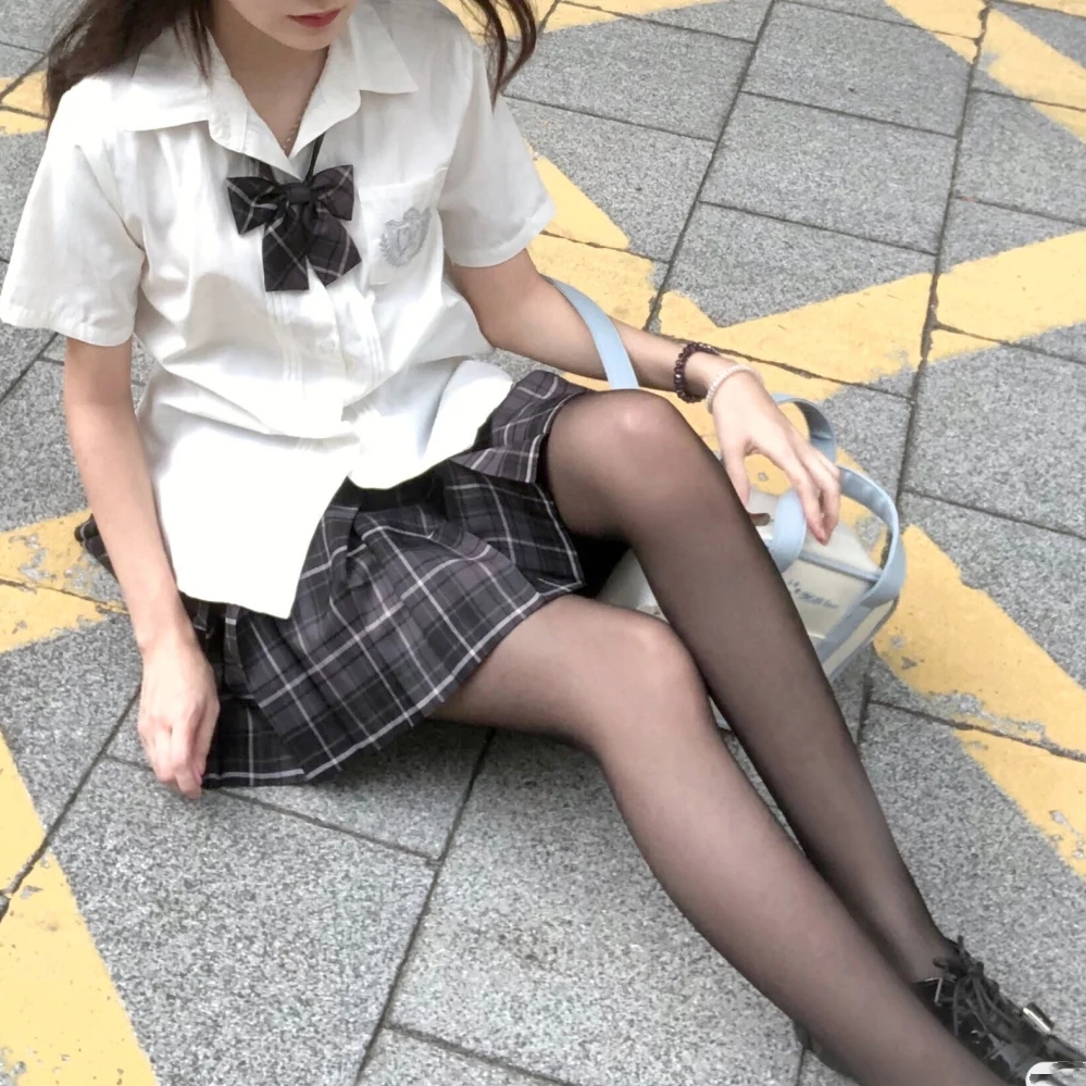 丝袜ay日系jk制服学姐裤袜性感薄款防勾连裤袜