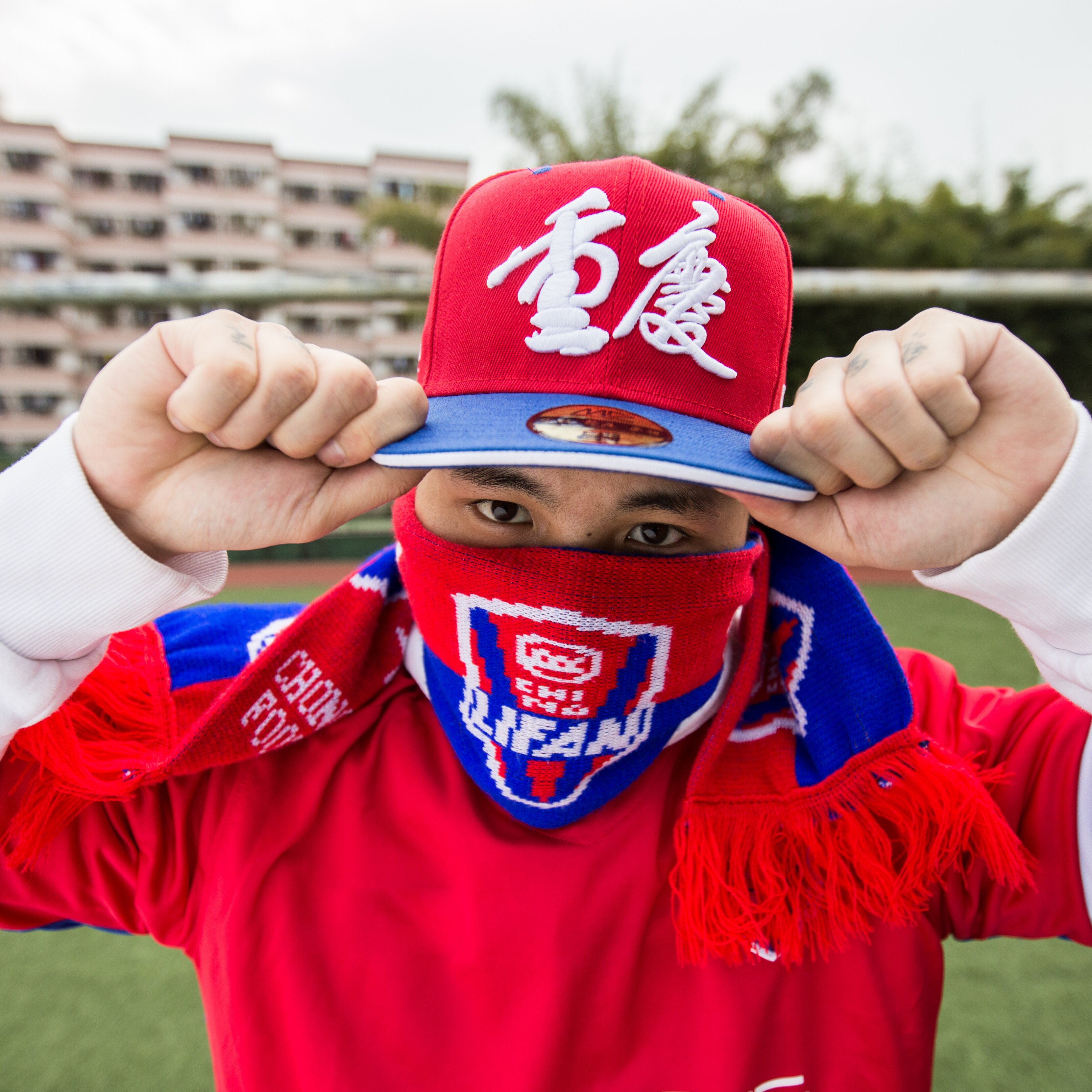 mad重庆帽子足球队球迷中国城市沿帽刺绣秋冬帽子