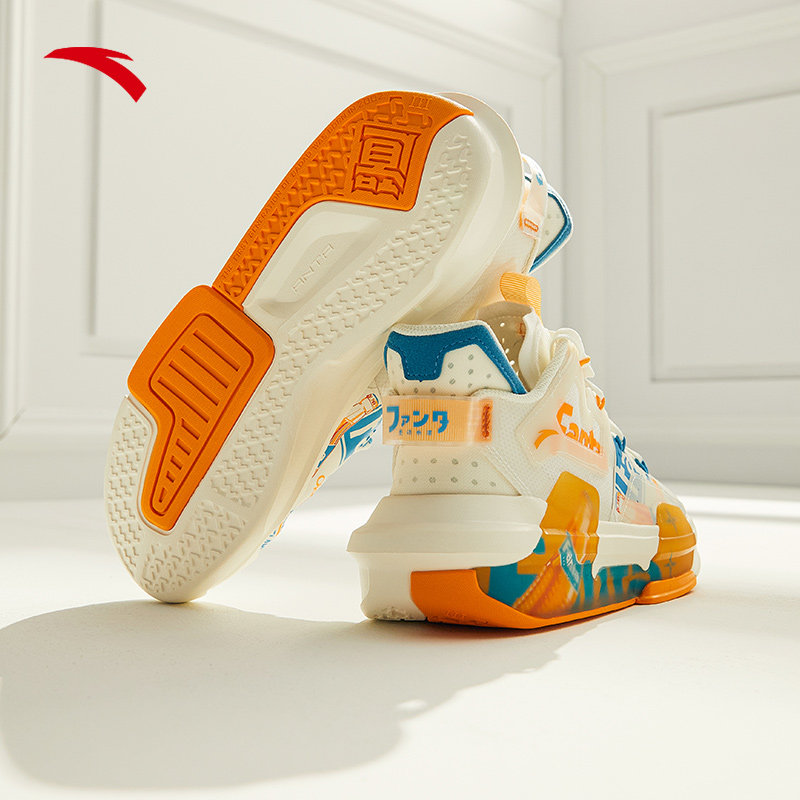 霸道安踏芬达联名休闲鞋2021秋季新款男女女鞋运动休闲鞋