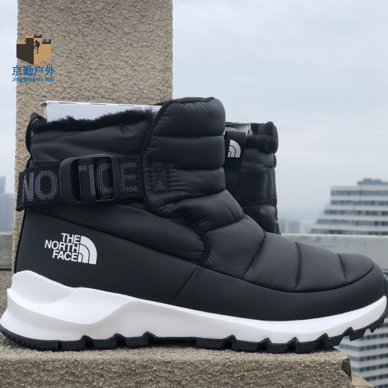2020秋冬季新款TheNorthFace北面户外雪地靴女鞋保暖短靴冬靴4O8U