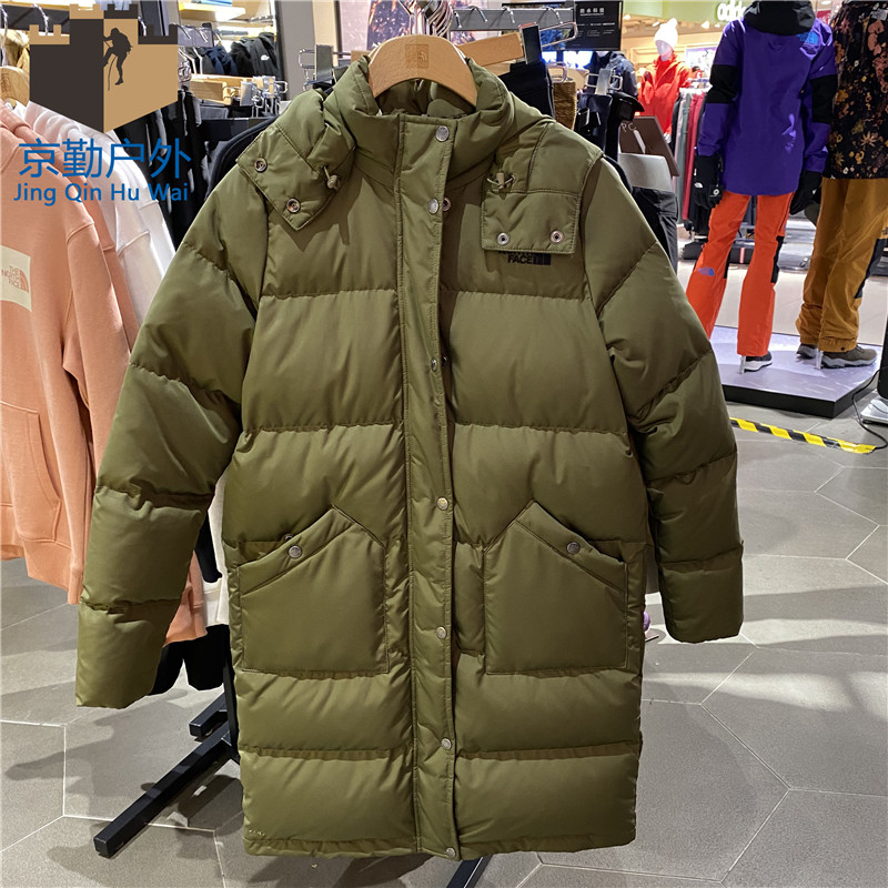 2020秋冬新款TheNorthFace北面外套男女户外保暖长款羽绒服|4NBW
