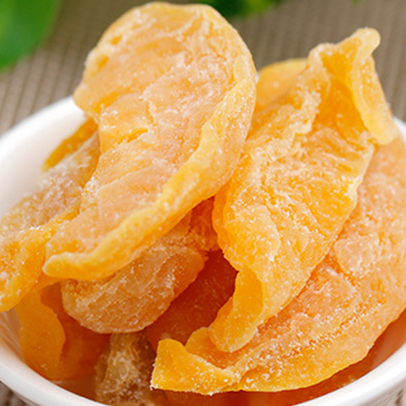 雪海梅乡黄桃干袋装桃肉水果500g果脯蜜饯休闲食品桃干