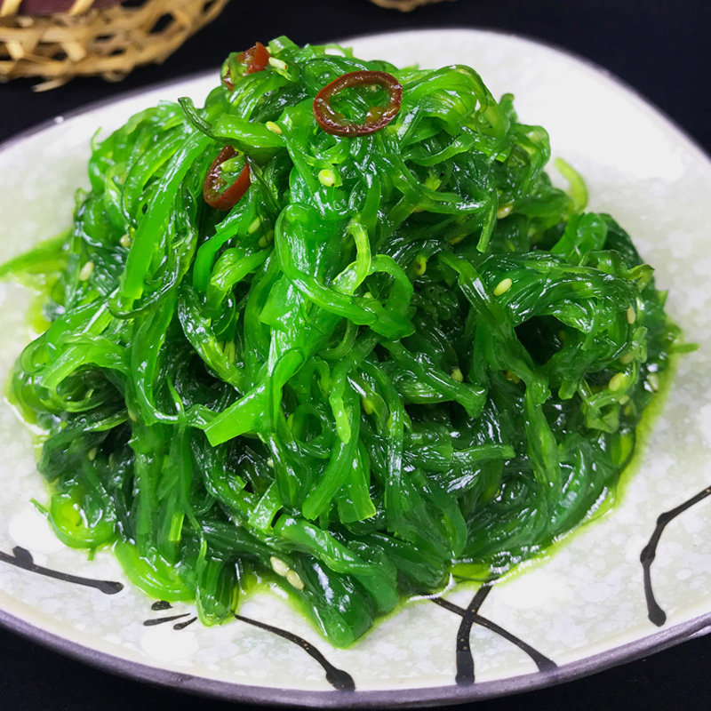 海藻中华海草日式料理寿司食材即食味付芝麻寿司料理