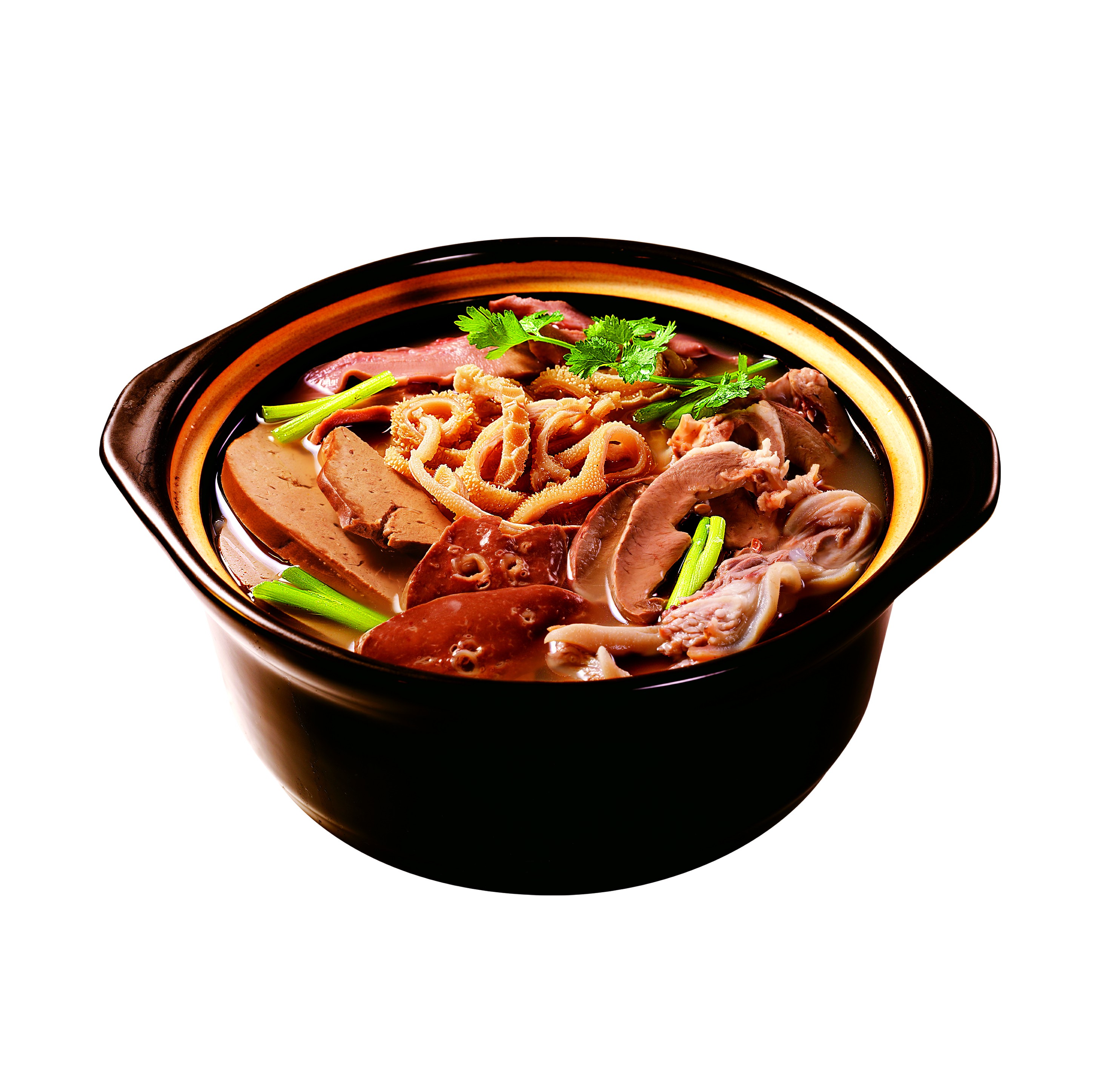 中华名吃 郭国芳郭氏羊汤羊肉小吃羊杂汤 锅仔200gx5袋组合促销装