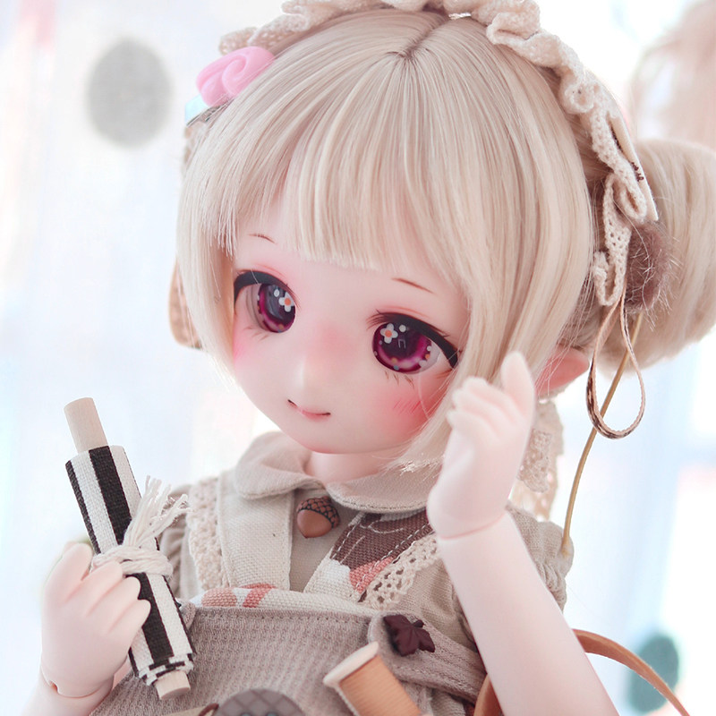 4分女娃bjd娃娃sd微笑露比兔兔可爱关节bjd