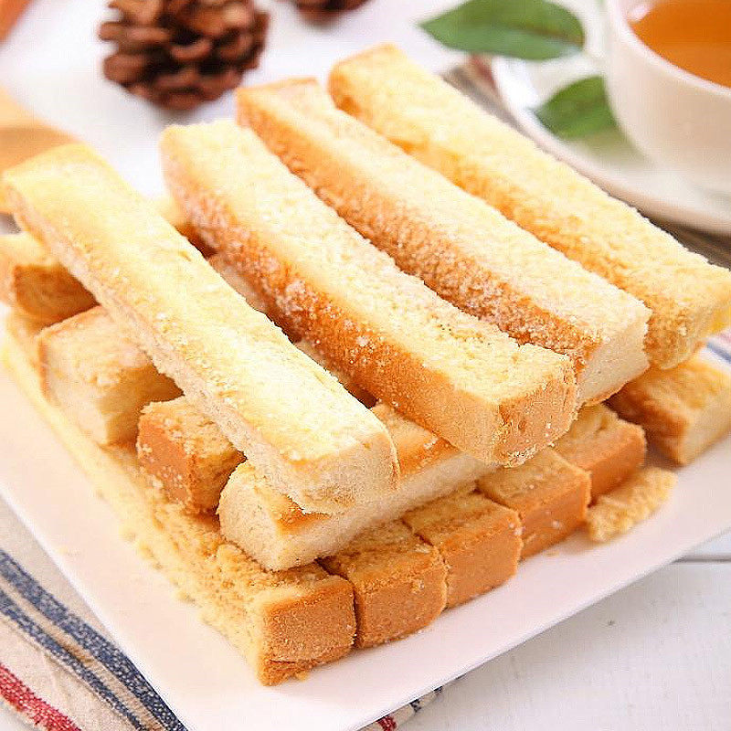 台湾排队购买奶酥条花莲特产县奶油酥条伴手礼饼酥性饼干