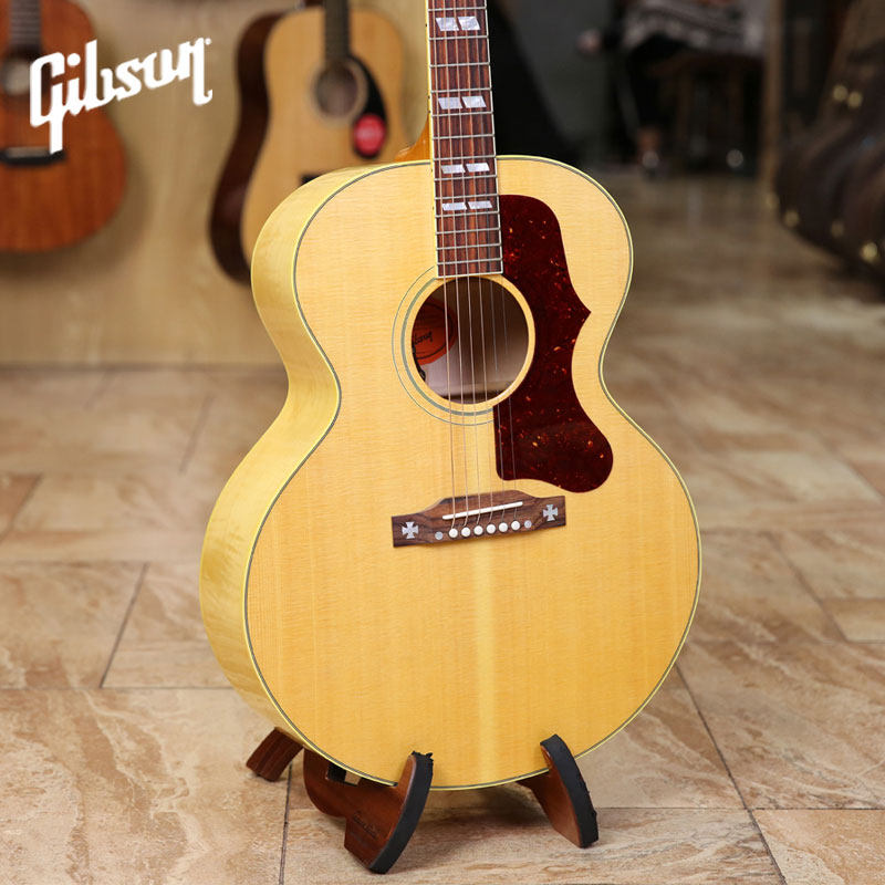 gibson吉普吉普森森美j185quiltvineoriginal全单电箱吉他民谣吉他