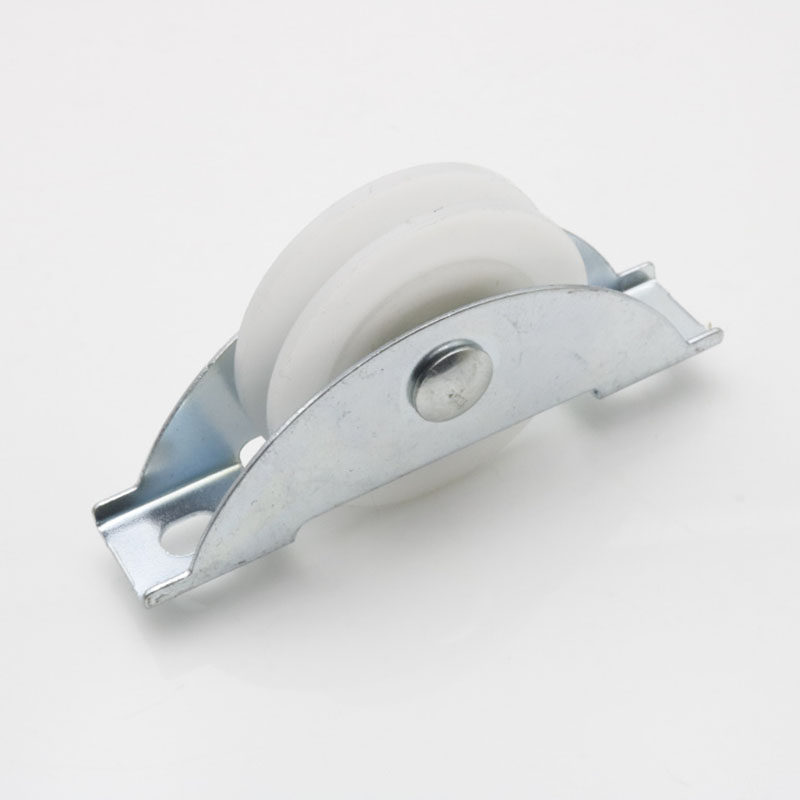 滑轮8440铁皮塑料抽屉轴承动滑轮钢柜移门定位滑轮