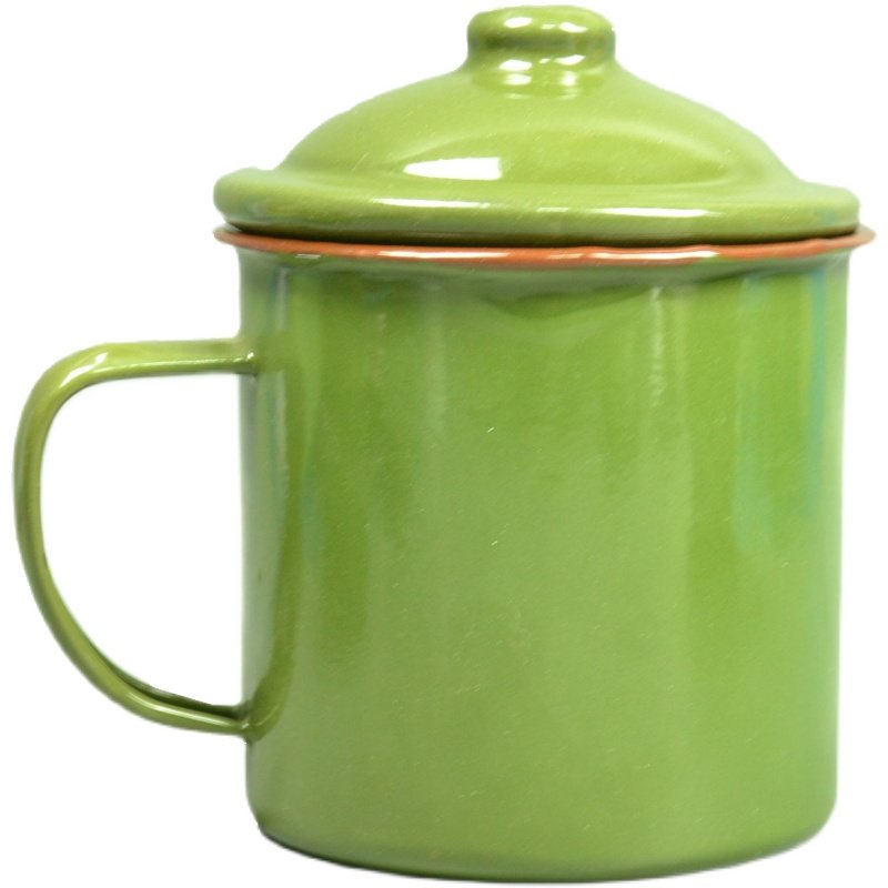 老式盅盅印字定制茶缸火锅复古洗漱军训口杯马克杯