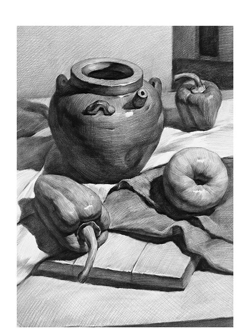 基础知识步骤解析 优秀范画临摹 专业美术艺考联考素描教材